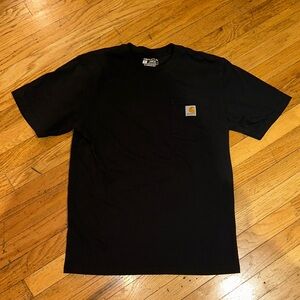 Carhartt Men's Classic Black Tee with Pocket